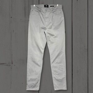 7 For All Mankind Adrien Slim Fit Chino Pants Mens 34 Grey